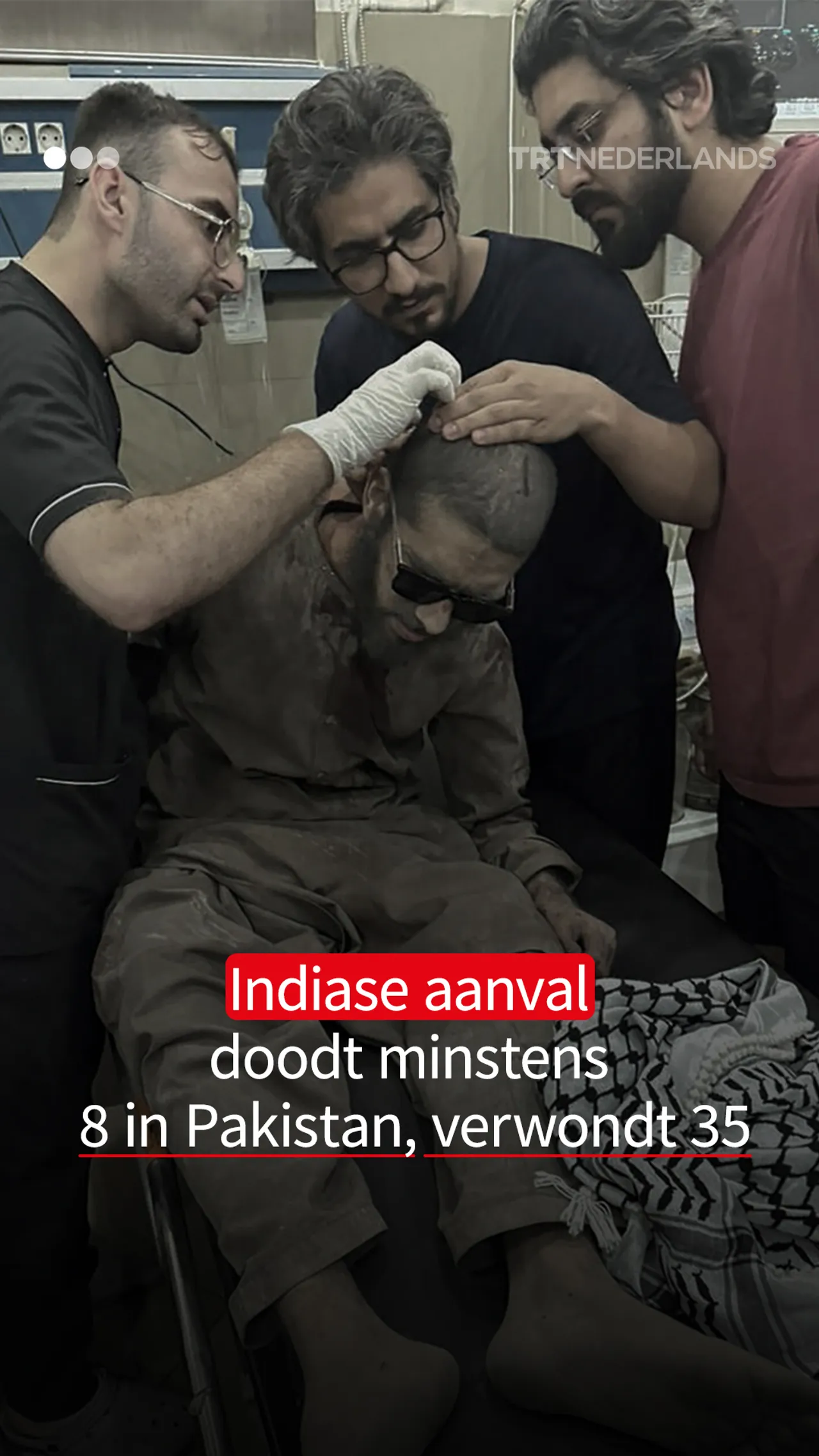 Pakistan geeft beelden vrij van slachtoffers Indiase aanval